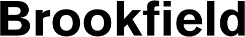 Brookfield logo in black
