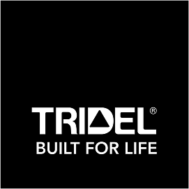 Tridel logo in black